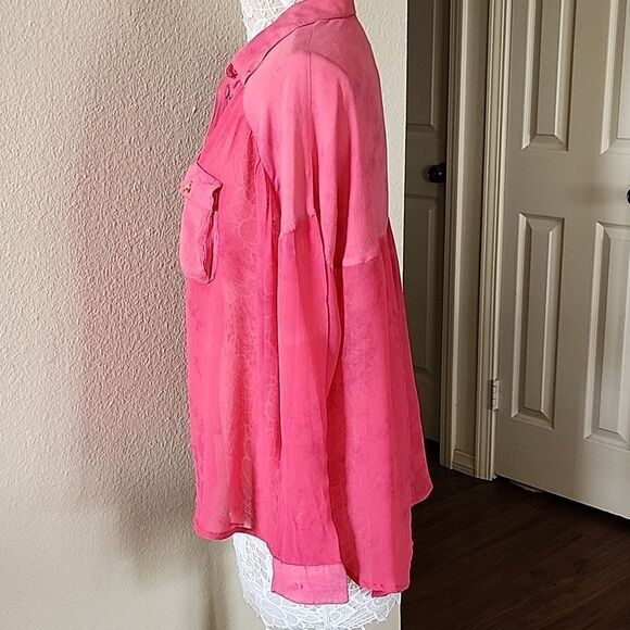 Free People Button Down Top - Picture 3 of 8